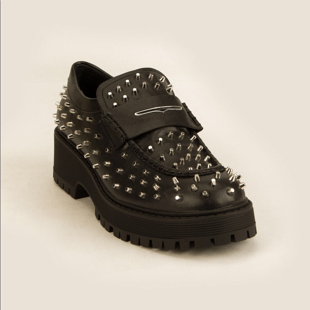 steve madden studded platform shoes